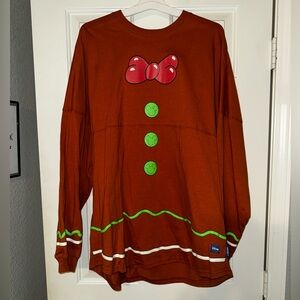 Disney Gingerbread Happy Holidays Spirit Jersey Unisex